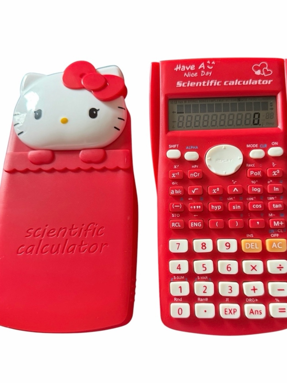 NWT-Red Hello Kitty calculator